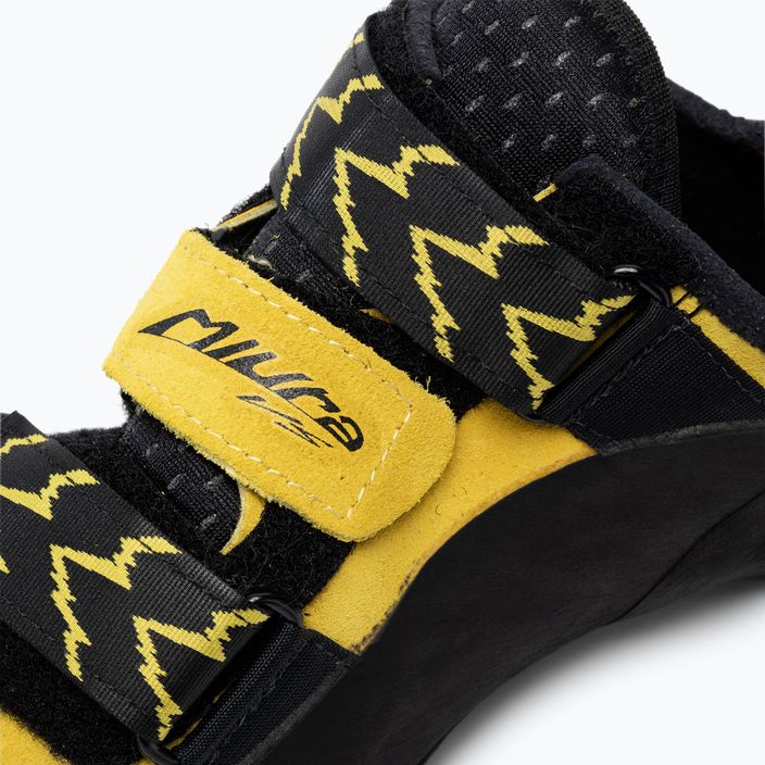 La Sportiva Miura VS men's climbing shoes black/yellow 555 7