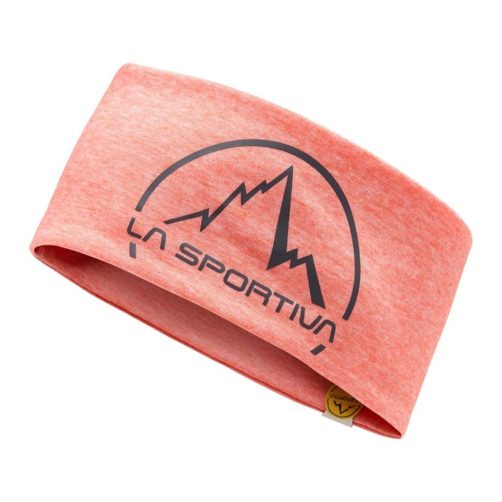 La Sportiva Artis cherry tomato/carbon headband 2