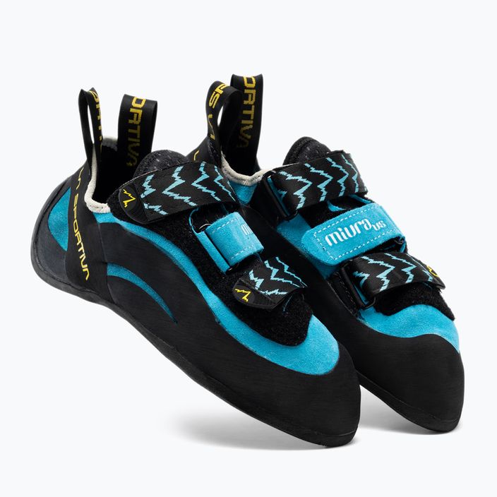 La Sportiva Miura VS women's climbing shoe black/blue 865BL 4