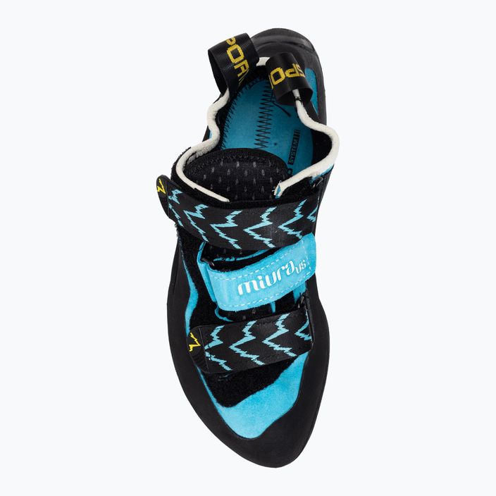 La Sportiva Miura VS women's climbing shoe black/blue 865BL 6