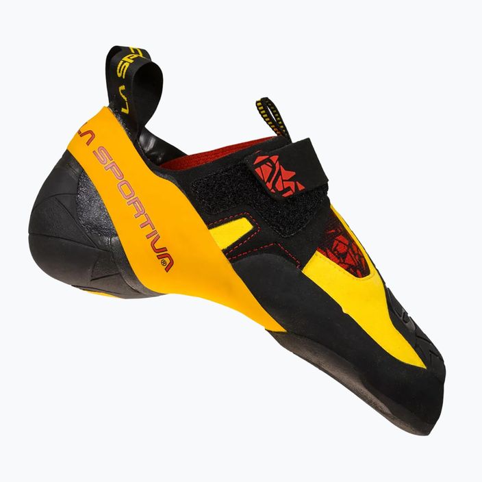 La Sportiva men's climbing shoe Skwama black/yellow 7