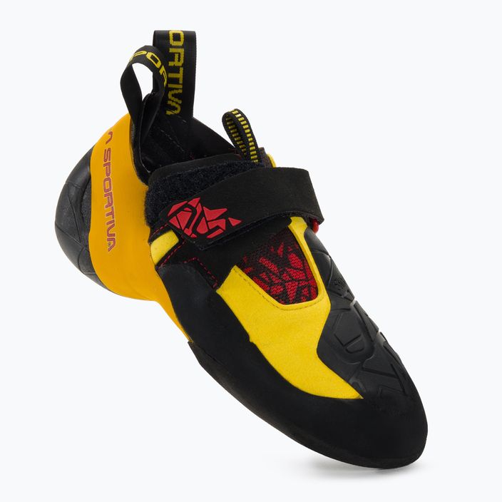 La Sportiva men's climbing shoe Skwama black/yellow