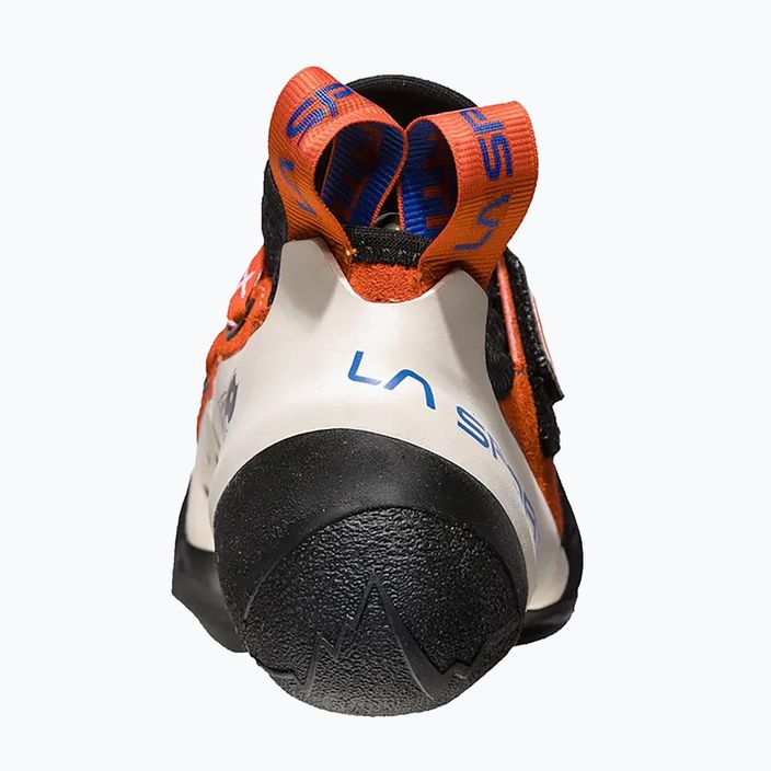 La Sportiva men's climbing shoe Solution white-orange 20H000203 14