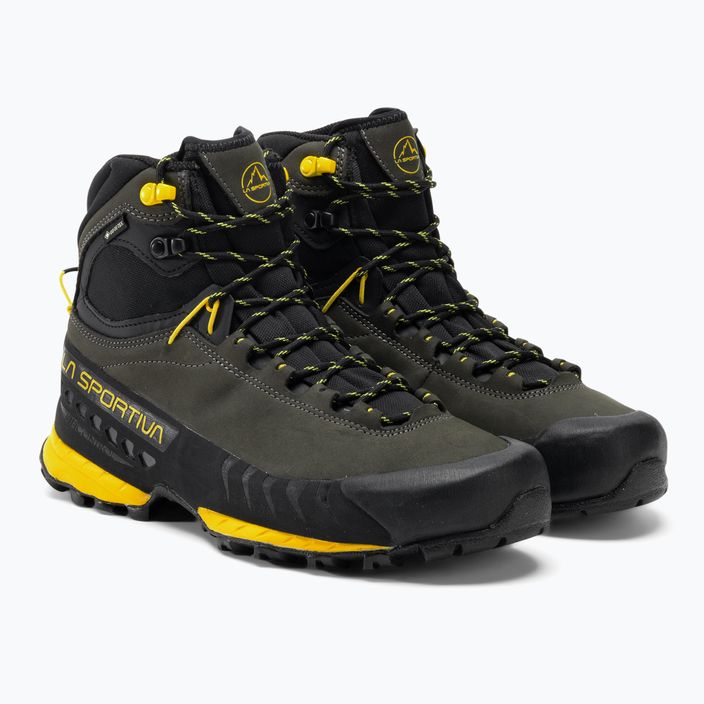Men's trekking boots La Sportiva TX5 Gtx carbon/yellow 4