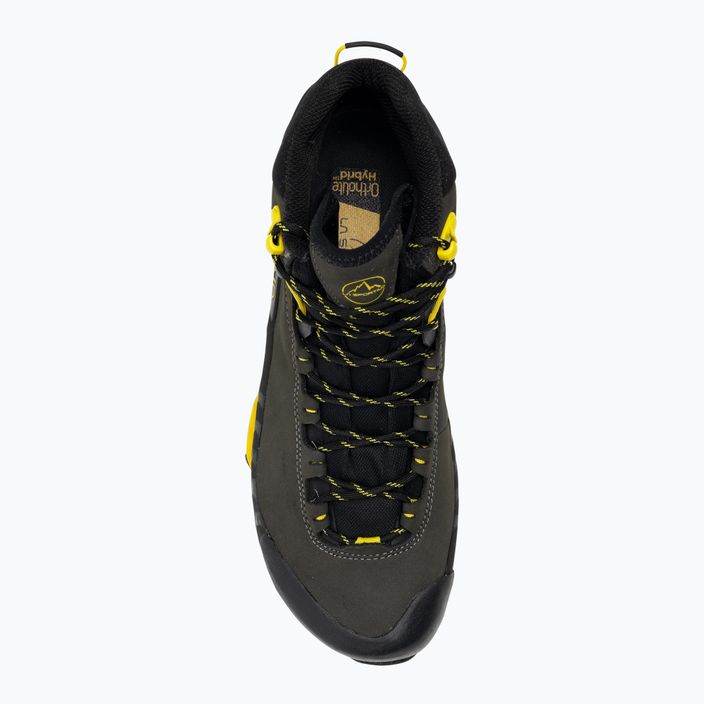 Men's trekking boots La Sportiva TX5 Gtx carbon/yellow 6