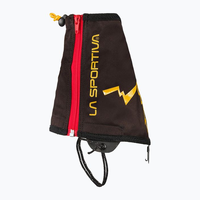 La Sportiva Winter Running Gaiter black/yellow