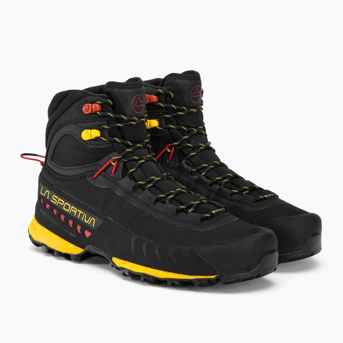 Men's trekking boots La Sportiva TxS GTX black/yellow 24R999100 4