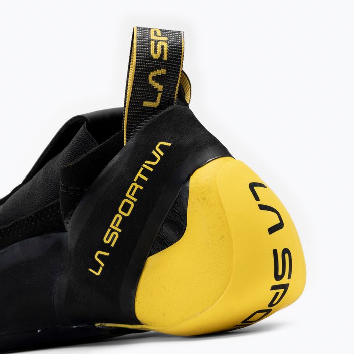 La Sportiva Cobra 4.99 climbing shoe black/yellow 20Y999100 8