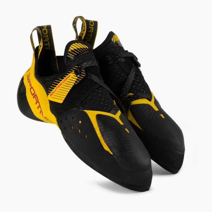 La Sportiva men's climbing shoe Solution Comp yellow 20Z999100 5