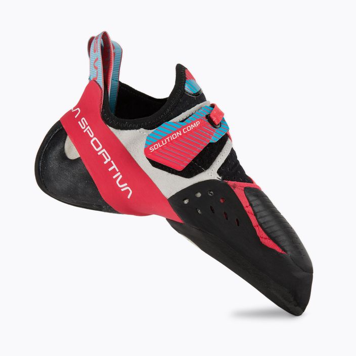 La Sportiva Solution Comp women's climbing shoe red 30A402602 2