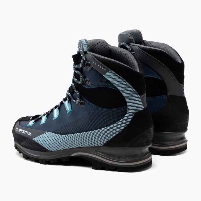 Women's trekking boots La Sportiva Trango TRK Leather GTX blue 11Z618621 3