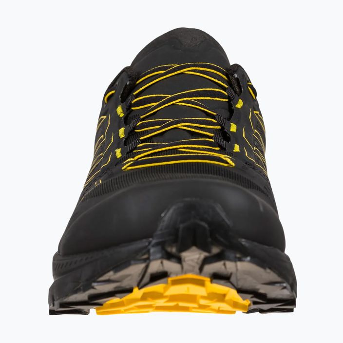 Men's La Sportiva Jackal GTX winter running shoe black/yellow 46J999100 11