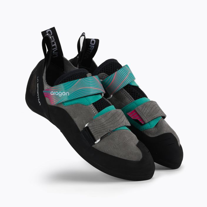 La Sportiva women's climbing shoes Aragon grey 30C909402 5