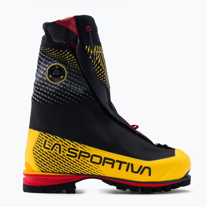 LaSportiva G5 Evo high-mountain shoe black/yellow 21V999100 2