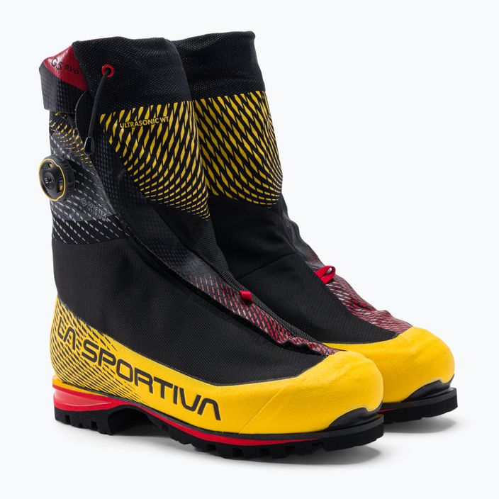 LaSportiva G5 Evo high-mountain shoe black/yellow 21V999100 5