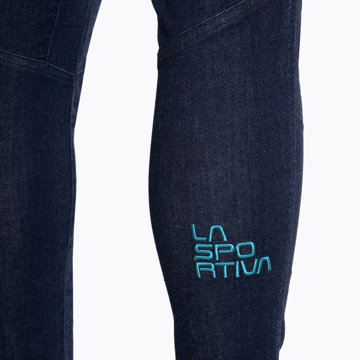 La Sportiva women's hiking trousers Miracle Jeans jeans/topaz 4