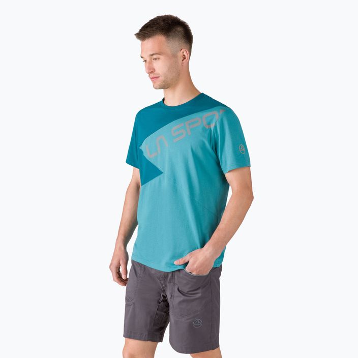 La Sportiva men's climbing shirt Float blue N00624623