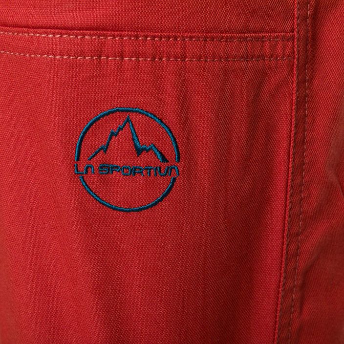 La Sportiva men's climbing trousers Fuente red N69313718 3