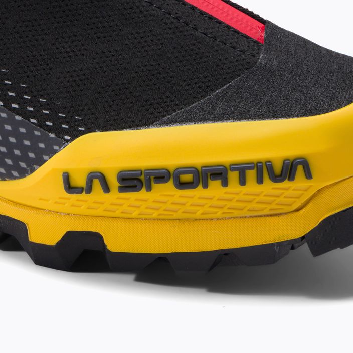Men's La Sportiva Aequilibrium Top GTX high-mountain boots black/yellow 21X999100 6