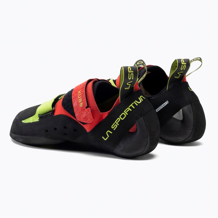 La Sportiva men's climbing shoes Kubo black/red 30H314720 3