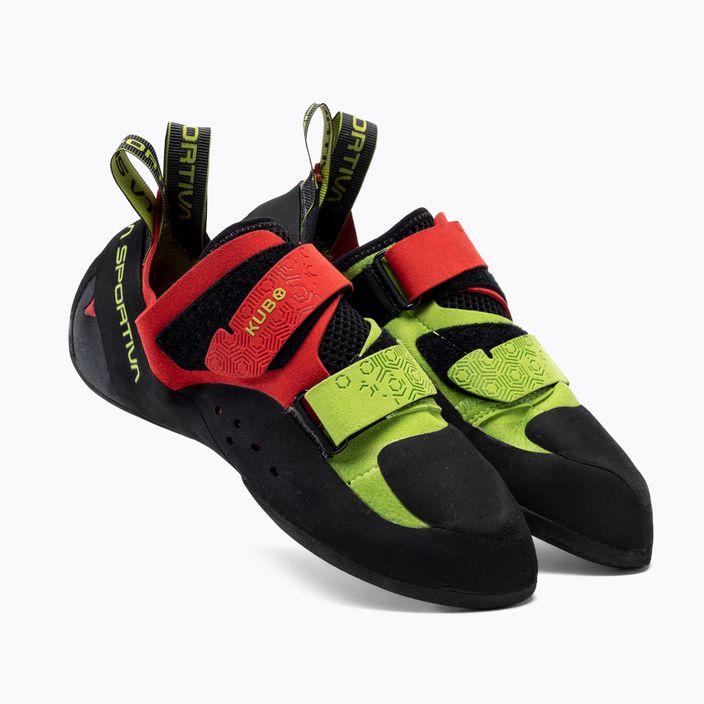 La Sportiva men's climbing shoes Kubo black/red 30H314720 4