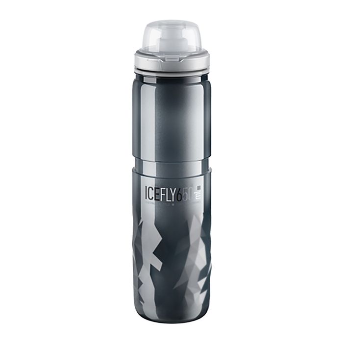 Elite Ice Fly bicycle bottle 650 ml smoke 2