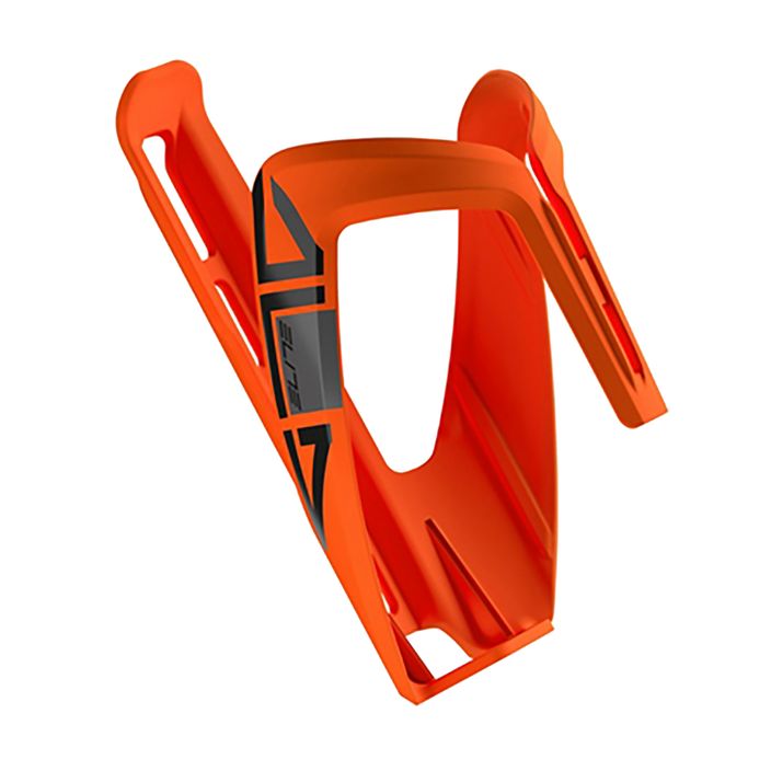 Elite Ala orange soft touch/black graphic bottle cage 2