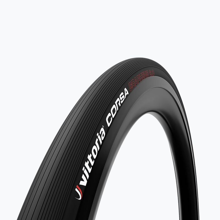 Vittoria Corsa G2.0 700x25C rolling black tyre 11A.00.091