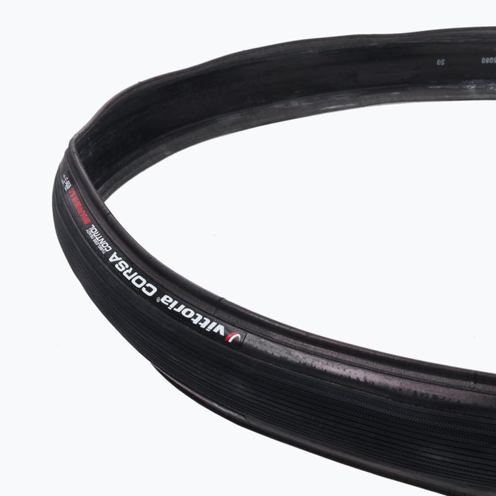 Vittoria Corsa Control TLR G2.0 700x25C rolling black tyre 11A.00.105 3