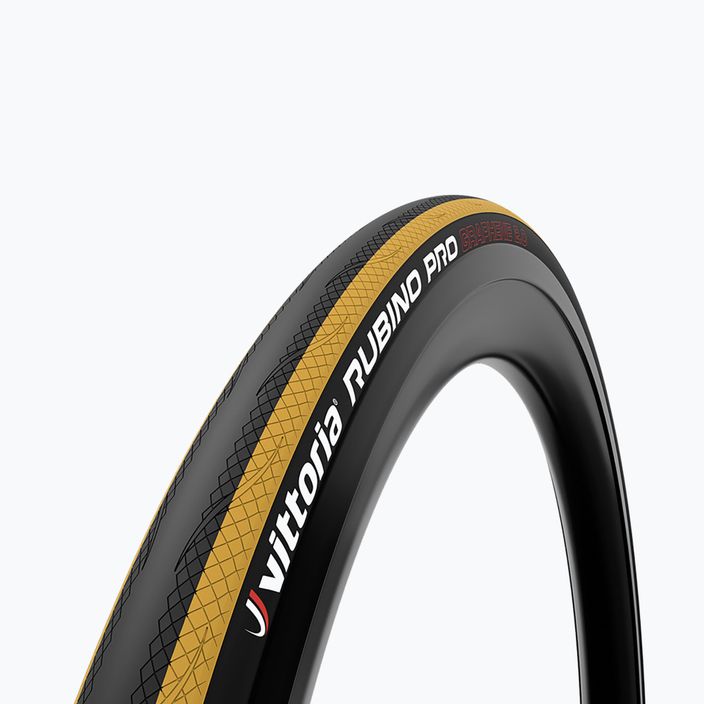 Vittoria Rubino Pro G2.0 700x25C rolling black/yellow tyre 11A.00.139 2