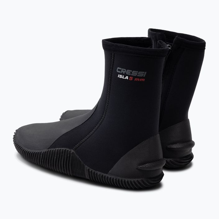 Cressi Isla 5 mm neoprene shoes black LX432500 3