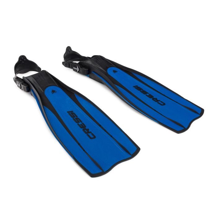 Cressi Pro Light blue diving fins BG172038