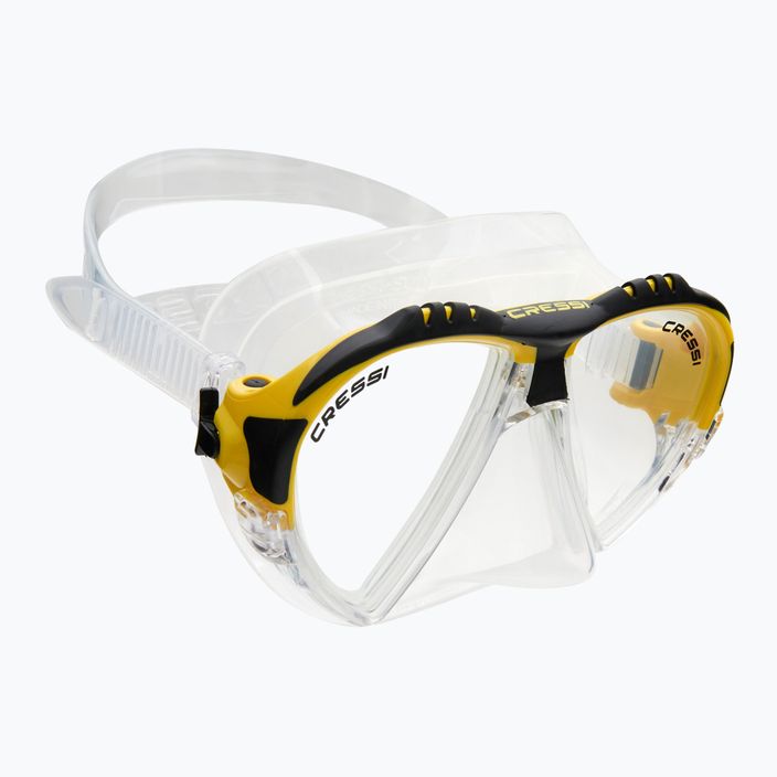 Cressi Matrix diving mask black/clear DS301010