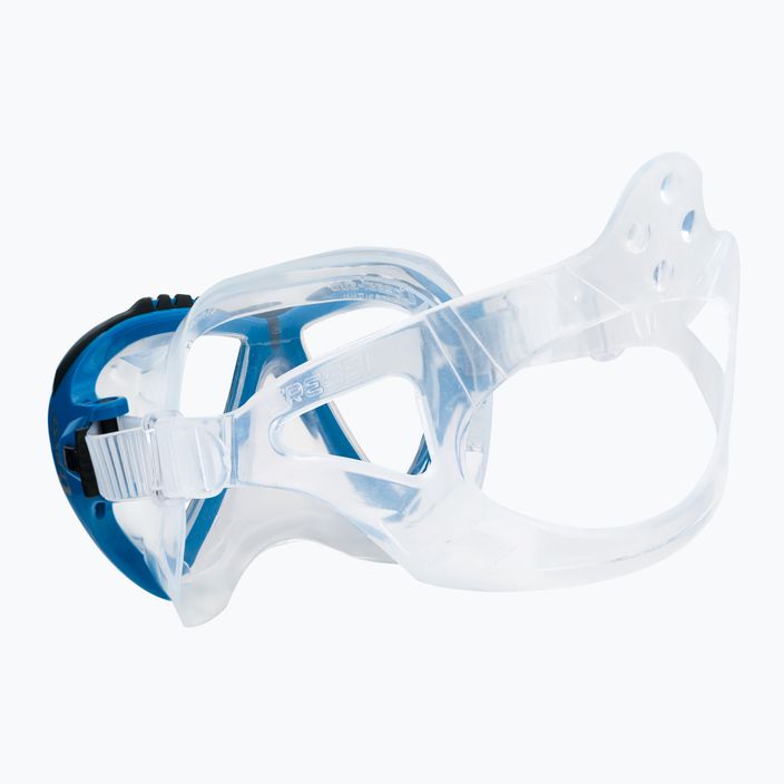 Cressi Lince blue/clear diving mask DS311020 4