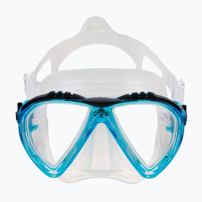 Cressi Lince blue/clear diving mask DS311063 2