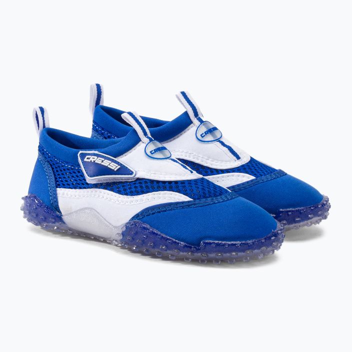 Cressi Coral children's water shoes white and blue VB945024 5