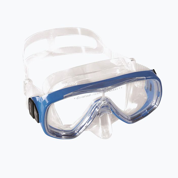 Cressi Ondina children's snorkel kit + top clear blue DM1010132 10