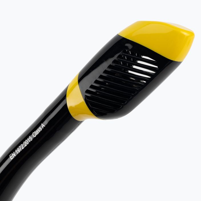 Cressi Dry snorkel black/yellow ES259510 2