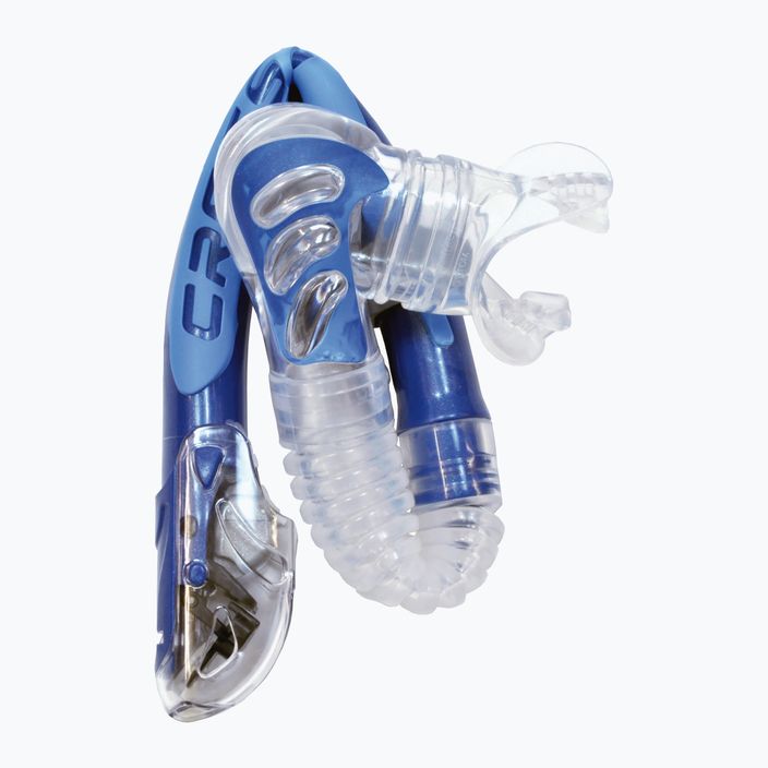 Cressi Alpha Ultra Dry blue snorkel ES258020 6