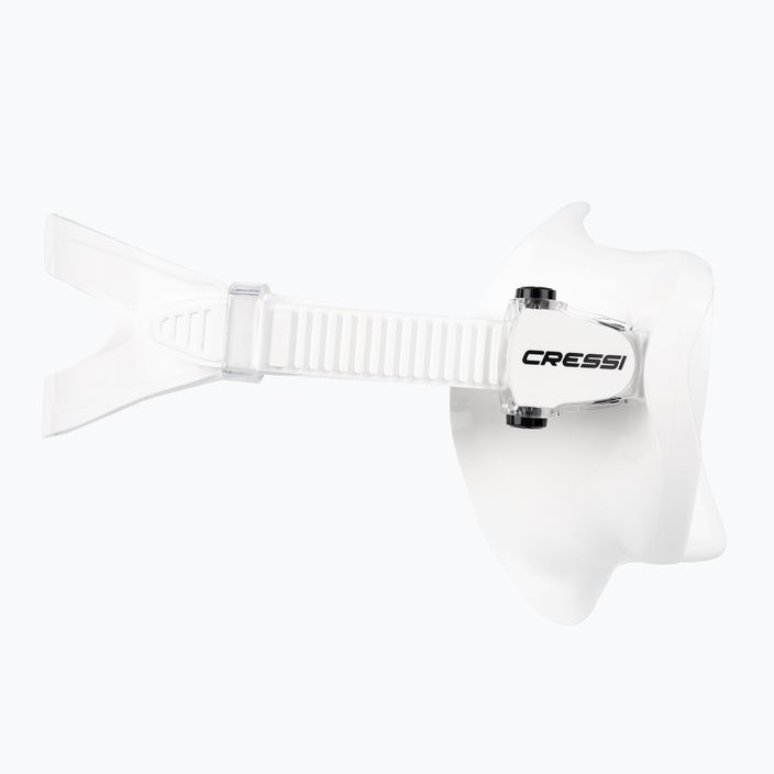 Cressi F1 diving mask white ZDN283000 3