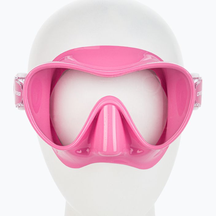 Cressi F1 Small diving mask pink ZDN311040 2