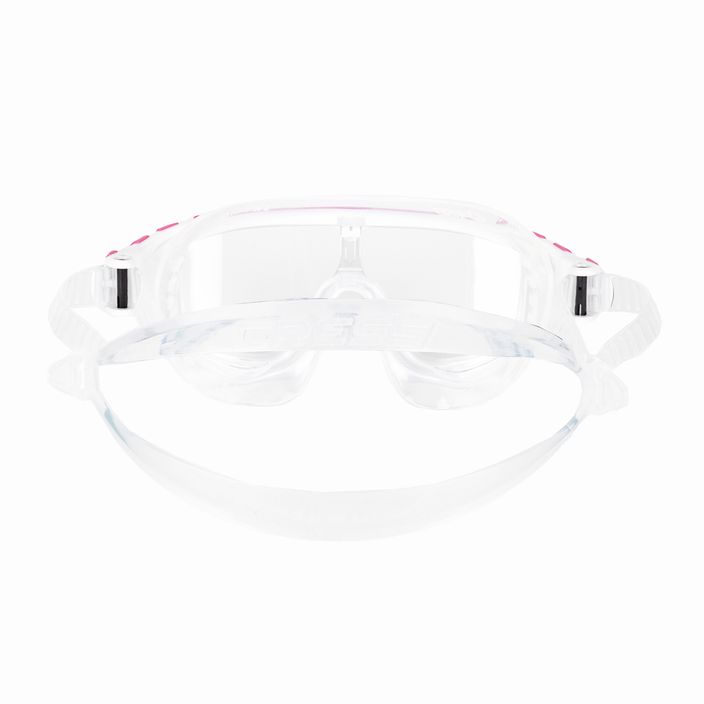 Cressi Skylight clear/white pink swim mask DE203340 5