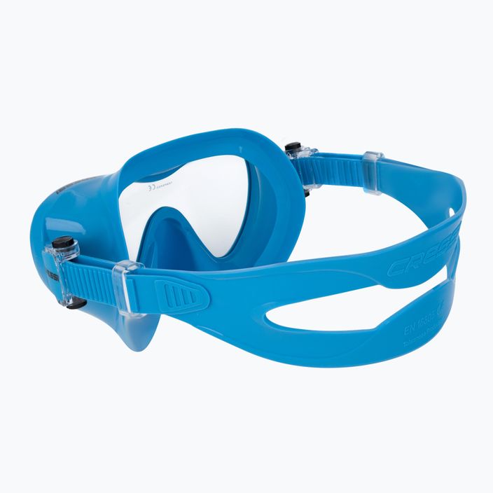 Cressi F1 Small diving mask blue ZDN311020 4