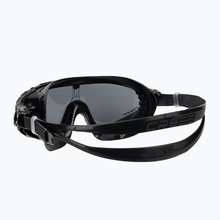 Cressi Skylight black/black smoked swim mask DE203450 4
