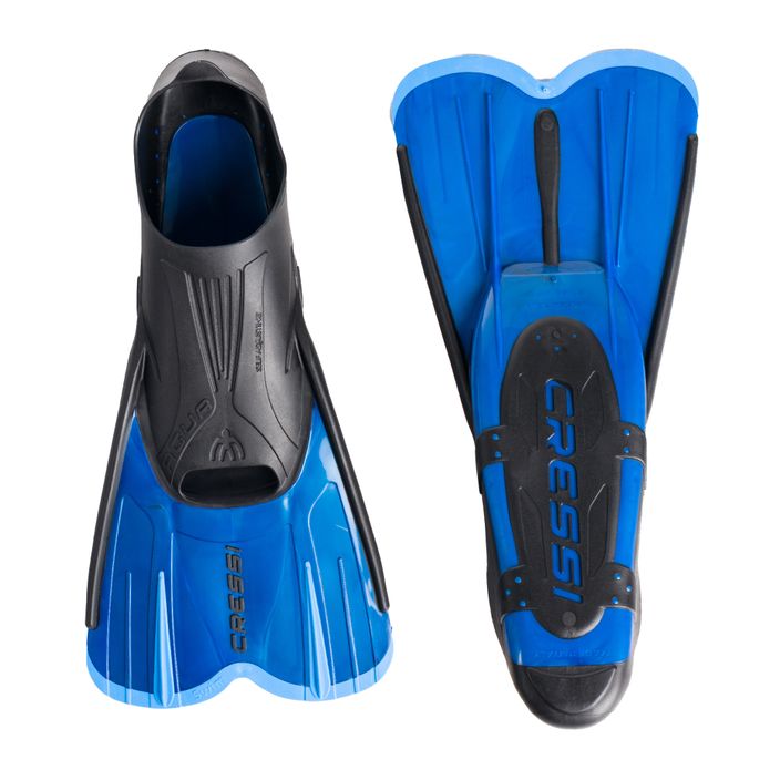 Cressi Agua Short snorkel fins blue DP206235 2