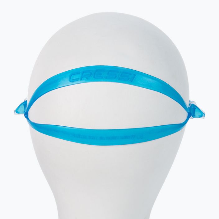 Cressi Flash blue/blue white swim goggles DE202320 4