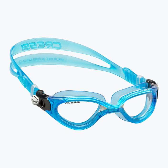 Cressi Flash blue/blue white swim goggles DE202320 5