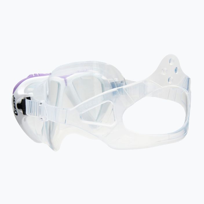 Cressi Lince purple/colourless diving mask DS311030 4