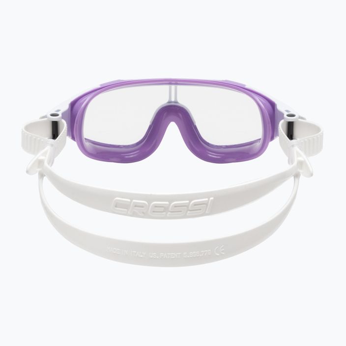 Cressi Baloo children's swim mask lilac/lilac white DE203241 5