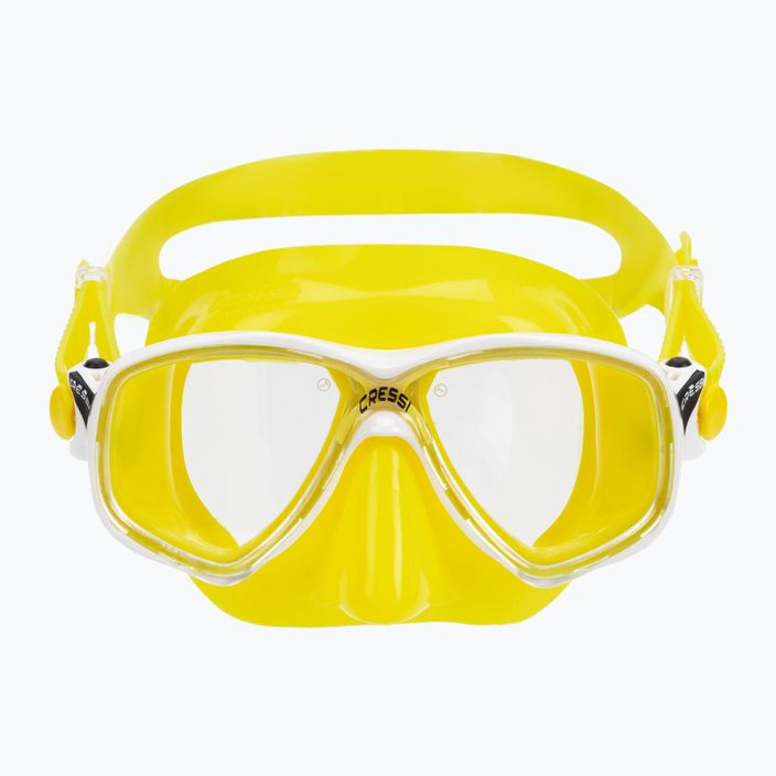 Cressi Marea yellow snorkelling mask DN282010 2